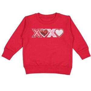 Sweet Wink XOXO Patch Sweatshirt